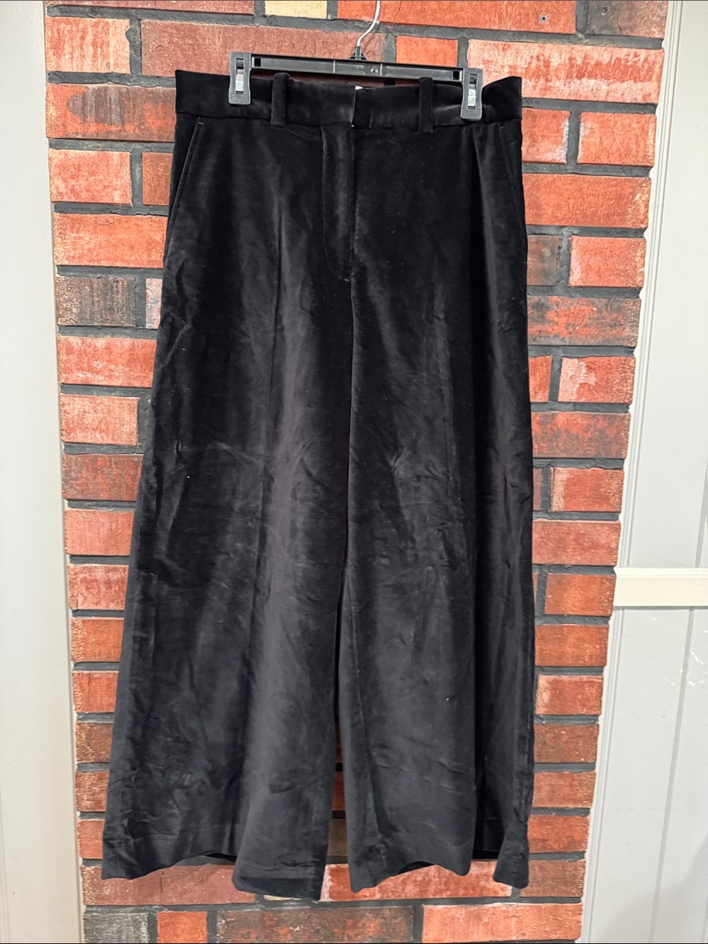 COS Black Corduroy Wide-Leg Men’s Pants